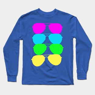 Sun glasses pop art Long Sleeve T-Shirt